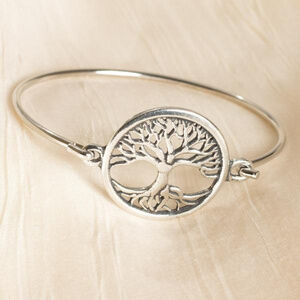 Tree of Life Bangle Bracelet